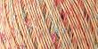 Senso Rainbow Cotton Crochet Thread Size 3, 100 Yds: Pale Orange/Lime Variegated