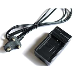 Maxim - Digital Camera Battery mains & Travel Charger, UK, EU, for Battery type Panasonic CGA-S007, CGAS007A, CGA-S007E, CGR-S007E, DMW-BCD10 for Panasonic Lumix DMC-TZ1, DMC-TZ2, DMC-TZ3, DMC-TZ4, DMC-TZ5, DMC-TZ11, DMC-TZ15, DMC-TZ24, DMC-TZ50. Charger type DE-A46, By Maxim Foto Supplies.