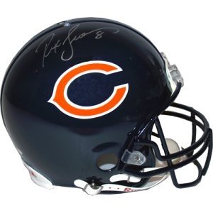 Rex Grossman Autographed/Hand Signed Chicago Bears Full Size Proline Helmet- Steiner Hologram