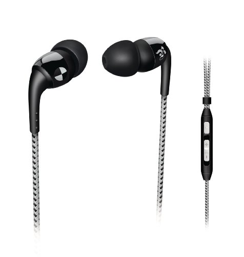 Philips O'Neill SHO9575BW/28 THE SPECKED In-Ear Headset, Black/White