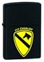 Fox 1st Calvary Zippo Lighter, Black