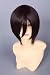 CosplayerWorld Cosplay Wig Brown Dark Black 34cm 13.5¡± Cosplay Wig Fashion Girls and Boys Anime W