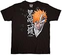 Bleach Ichigo Hollow Classic Action - Adventure TV Show Series Adult Black Tee T-shirt