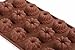 Cherion Silicone Pumpkin Shaped Candy Mold,15-Cavity Mini Silicone Fancy Jelly, Muffin, Coffee Cake and Chocolate Mold
