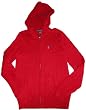 Women's Ralph Lauren Sport Hooded Sweat Jacket Hoodie Red Size Large