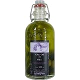 Pere Pelletier Extra Virgin Olive Oil in Decorative Bottle with Olives