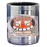 Auburn Tigers Stainless Steel Beverage Can Cooler - NCAA College Athletics Fan Shop Sports Team Merchandise