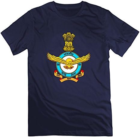 Men Cricket In India Personalized Unique Cotton Navy T-shirt Small