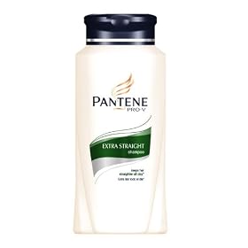 Pantene Shampoo, Extra Straight (Extra Liso), 25.4-Ounce Bottles (Pack of 2)