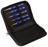 read full review Aven 18480ER 5 Piece Ergo Tweezer Zippered Pouch Set