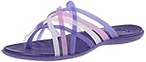 crocs Women's 14122 Huarache Flip Flop,Ultraviolet/Iris,8 M US