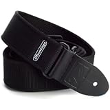 Dunlop D3809BK Solid Black Strap