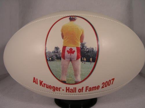 "LOUISIANA STATE UNIVERSITY Fans - Fighting Tigers Rugby Ball - Create YOUR personal fan ball, we can print your favorite photo, graphic, and text message on our signature balls in FULL color. LSU"