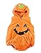 stylesilove Halloween Kid Fleece Pumpkin Costume Comfy Jumpsuit (80/6-12 Months)