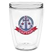 Ship Captain 16 oz Insulated Beverage Tumbler, Clear