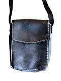 Recycled Rubber Tire Passport Purse with Flap
