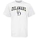Delaware Fightin' Hens White Bare Essentials T-shirt