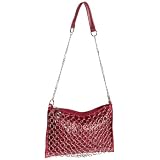 Chocolate Abby Small Chain Handle Shoulder Bag