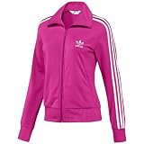 Adidas Damen Trainingsjacke Firebird, bloom/running white, 34