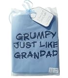 Grumpy just like Grandad 'blue 12-18 months romper sleepsuit