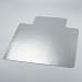 Universal 56807 45 by 53-Inch Cleated Chair Mat for Low and Medium Pile Carpet, Clear