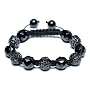 Bling Jewelry Shamballa Inspired Bracelet Black On&hellip by Bling Jewelry