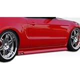 2005-2012 Ford Mustang Duraflex Racer 3 Side Skirts by DuraFlex