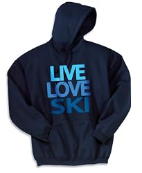 Live Love Ski Hooded Sweatshirt