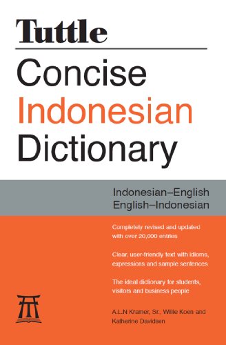 Tuttle Concise Indonesian Dictionary: Indonesian-English English-Indonesian