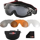 Zan Headgear Phoenix OTG Interchangeable Goggles , Color