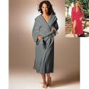 Bath & Body Works Sweetest Softest Robe on Earth - Color: RED, Size Small/Medium - Luxurious Plush Microfiber Spa Apparel