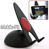 壁面に強力に吸着する携帯ホルダー！Mobile Fit◆モバイルフィット【スマートフォン/iPhone4/iPhone3G[S]/Xperia/GALAXY S/IS03 対応】