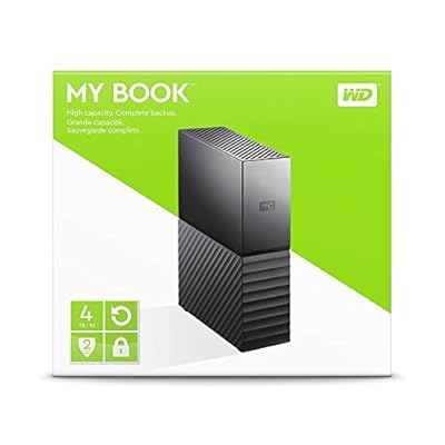 WD My Book 4TB External Hard Drive (Black)