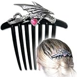 "Heart of the Dragon" Hair Comb