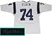 Merlin Olsen Los Angeles Rams Autographed Throwback Jersey