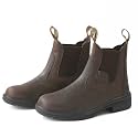 Just Togs Alberta Protective Jodhpur Boots (Brown, UK 4)