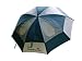 Gustbuster 62" Golf Umbrella Navy/Tan Featuring Name Plate Space