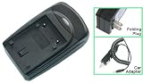 Camcorder Battery AC/DC Charger for Canon BP608, BP617
