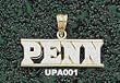 Univ Of Pennsylvania "Penn" W/Bars Charm/Pendant