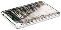 Platinum MyDrive 640GB externe Festplatte (6,4 cm (2,5 Zoll), 5400rpm, USB) transparent