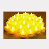 Instapark&reg; LCL Series Battery-powered Flameless LED Tealight Candles (4-Dozen Pack)