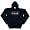 Tool - Distressed Foil Zip Hoodie - Small