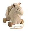 Classic Soft Organic Pull Along Horse