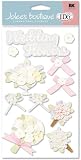 Jolees  Boutique Wedding Le Grande Dimensional Stickers, Flower Bouquet