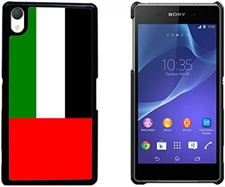 flag of the united arab emirates Hard Plastic and Aluminum Back Case For Sony Xperia Z2 L50W