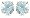 14k Yellow Gold 5mm Aquamarine Round Stud Earrings