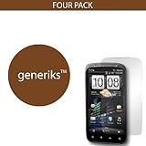 Generiks TM HTC Pyramid *CLEAR* Screen Protectors (4 Pack!!!)