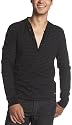 Converse by John Varvatos Men's Long Sleeve Printed Mini Check Henley