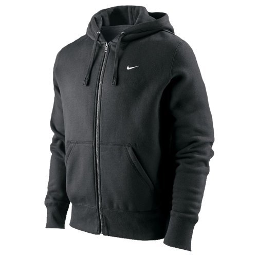 NIKE Herren Hoody Squad Fleece Fullzip, black/white, S, 410187 Preisvergleich