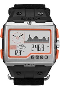Timex T49665EW Mens Expedition WS4 Black Fast Wrap Watch